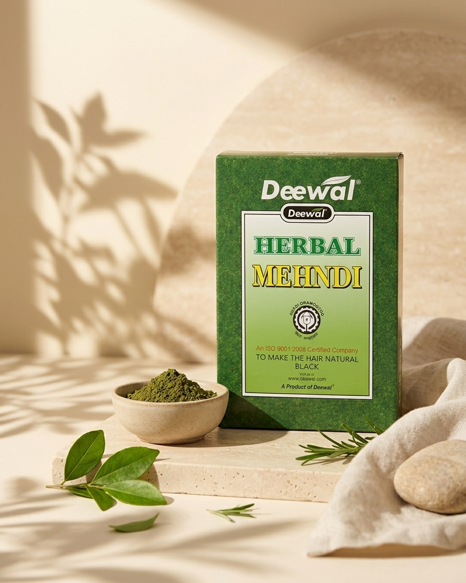 Deewal Herbal Mehndi (Natural Black) 80g