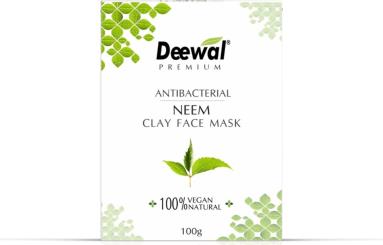 Antibacterial Neem Clay Face Mask- Deewal Healthcare Pvt. LTD