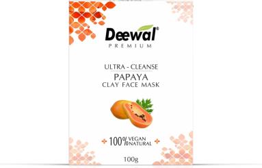 Ultra-Cleanse Papaya Face Mask 100% Natural 100g- Deewal Healthcare Pvt. LTD