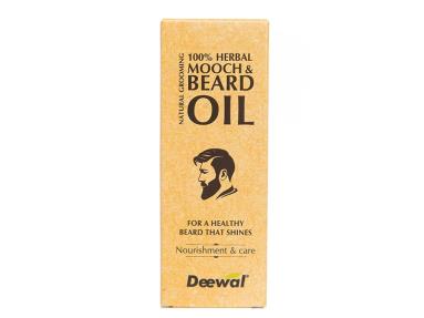 Mooch & Beard Oil (100% Herbal)- Deewal Healthcare Pvt. LTD
