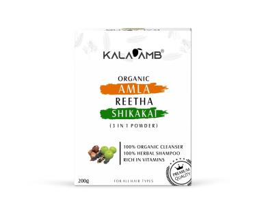 Amla+Reetha+Shikakai(3 in 1) Powder- Deewal Healthcare Pvt. LTD